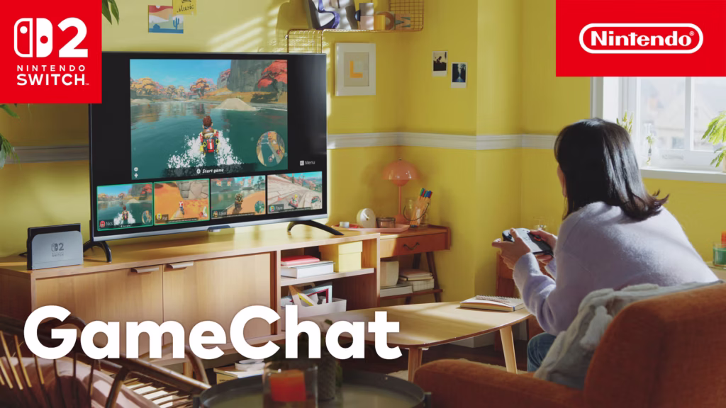 Nintendo GameChat overview trailer thumbnail